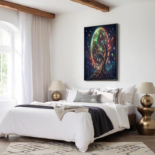 Pintura de paisaje fantástico para decorar paredes grandes de salones y dormitorios 5