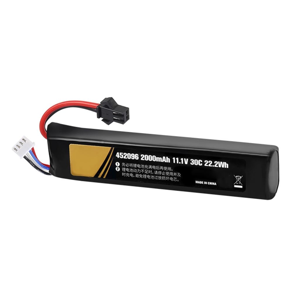 Elnwnnkc RemoteControl Toy Battery Pack: 2000mAh 3S 11.1V 30C with XT30Connector for Car Truck Drones