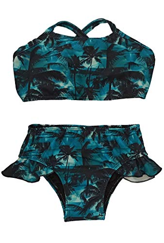 Biquíni infantil menina coqueiros 0 a 16 anos (2)