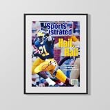 Michigan Autograph SI Print - Desmond Howard - Hail Hail Wolverines - 16x20 Gallery Style Frame