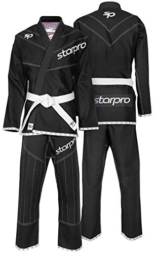 Starpro BJJ Suits Brazilian Gi - Karate Grappling Jiu-Jitsu Uniform Kimonos Professional Training