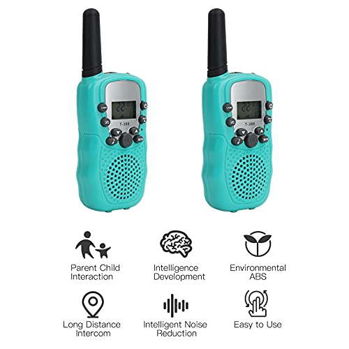 Domary Walkie Talkie portátil para crianças Rádios 2 vias 3KM interativo educacional para meninos e