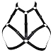 Harness Bra,Jelinda Women Sexy Lingerie Rings Crop Top Strappy Bra (1)