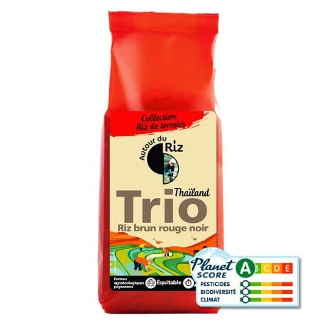 AUTOUR DU RIZ - TRIO DE RIZ THAI COMMERCE EQUITABLE 500G Cover