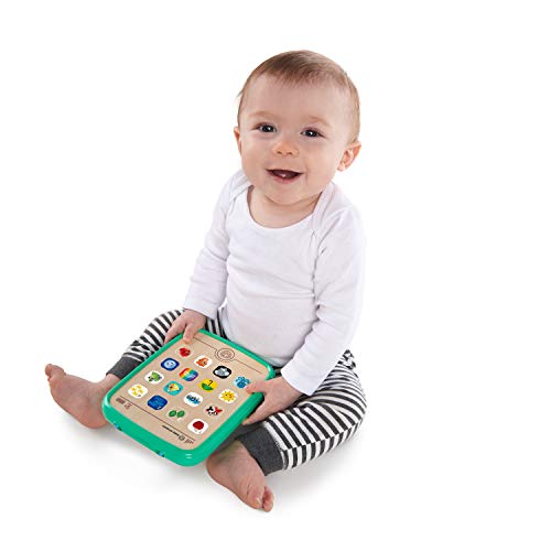 Tablette bébé 6 mois jouet éveil bois tactile interactif multilingue - 4
