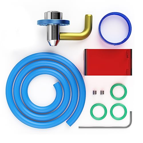 SCULPFUN Juego de boquillas S9 Air Assist, estructura metálica de alta velocidad, asistencia de aire para grabadora láser S9