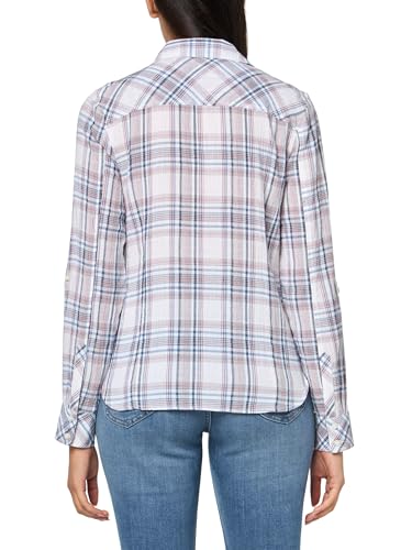 Tommy Hilfiger Women's Plaid Lurex Button Up Shirt2