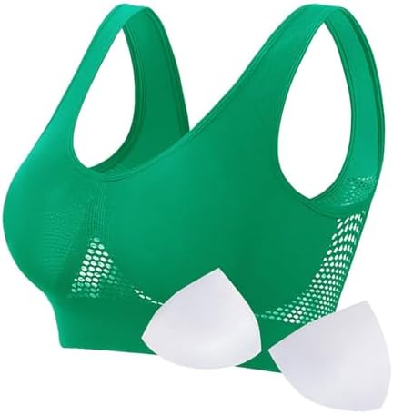 Sports Bras for Women High Support Full Coverage Anti Sagging Bra Plus Size Wireless Comfort Yoga Gym Lift up Air Bra Sports Bras for Women High Support Full Coverage Anti Sagging Bra Plus Size Wireless Comfort Yoga Gym Lift up Air Bra