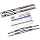 WiperBladesUSA Wiper Set compatible with Jeep Wrangler 1995 (Set of 2) Wiper Blades
