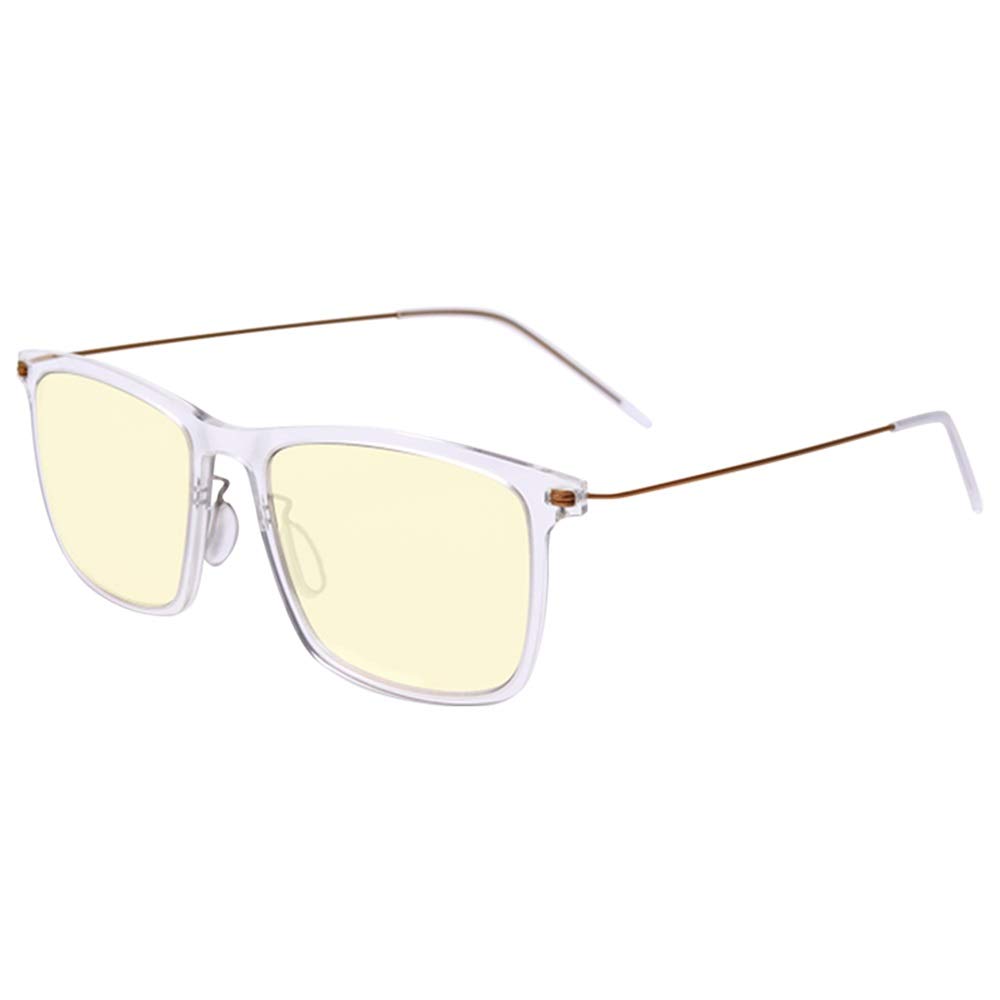 Meng Gafas De Ordenador con Bloqueo De Luz Azul, Protección UV para Mujeres/Hombres, Gafas para Juegos, Antideslumbrante, Antiestrés, Gafas Ultraligeras, Que Bloquean Los Dolores De Cabeza, Mejor