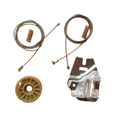 Regulador ventana puerta coche: kit de reparación con deslizador de metal trasero para X5 E53