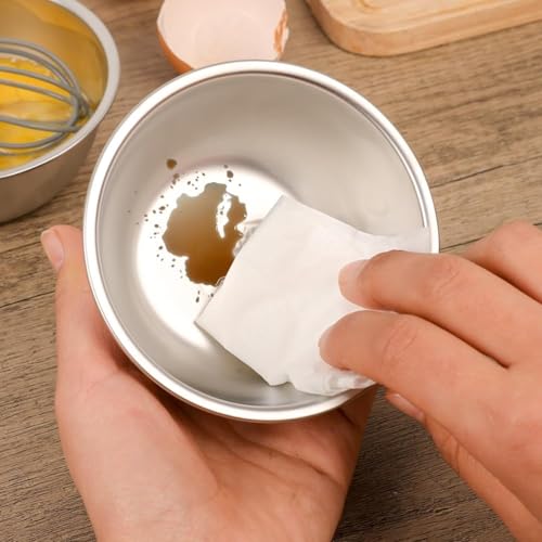 Tazón de acero inoxidable 304 con tapa para cocina miniatura 5