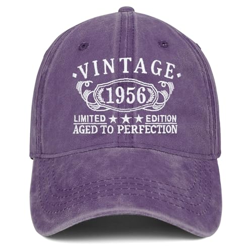 Gorra vintage de béisbol personalizada para cumpleaños miniatura 1