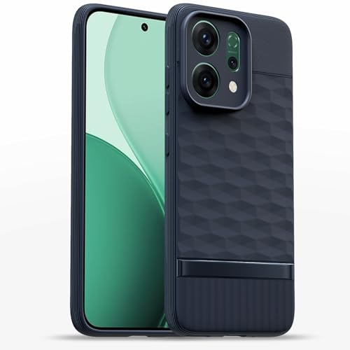 Image of Outlouders Back Cover for Oppo Reno 14 5G | Full Camera Protection | TPU Soft Flexible Shockproof Bumper Case (Blue)