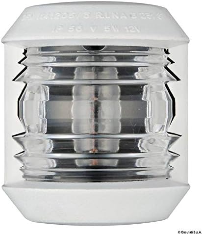 Osculati Black Body Utility Compact 225 Degrees Bow White Navigation Light