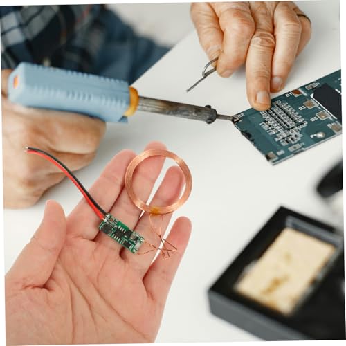 Módulo transmisor y receptor para ocultar cables en el escritorio de oficina en casa 5