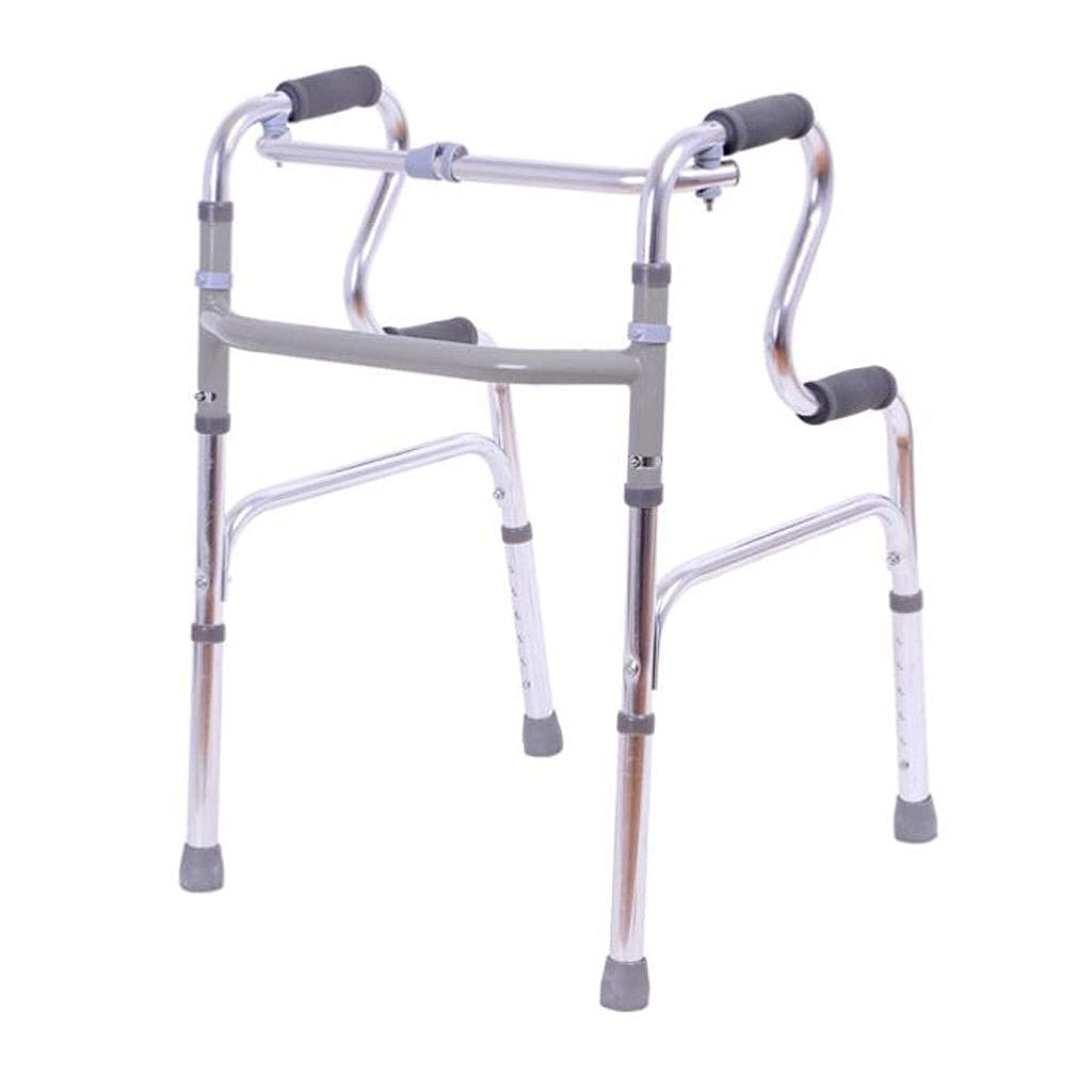 Rama do chodzenia, składana, z regulacją wysokości Antypoślizgowa pomoc do chodzenia Rama rehabilitacyjna Stop aluminium dla seniorów Osoby w podeszłym wieku Tęsknią za,Pomoce do chodzenia(W