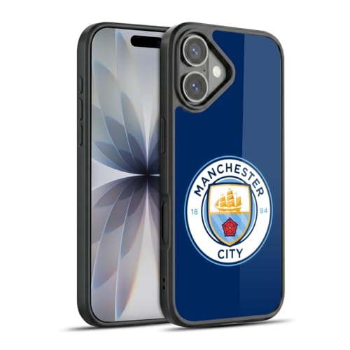 Coque Manchester City pour iPhone 17 avec protection anti-choc gel