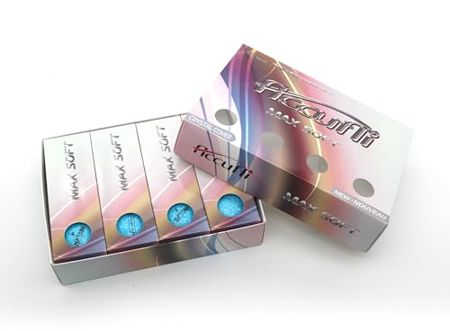 ACCUFLI Max Soft Golf Balls (Blue 12PK)