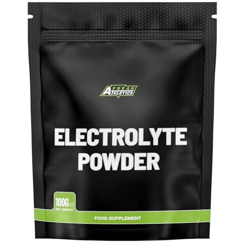 Freak Athletics Electrolytes Powder (100g) Unflavoured Electrolyte Powder Suitable for Keto & Fasting 100 Servings