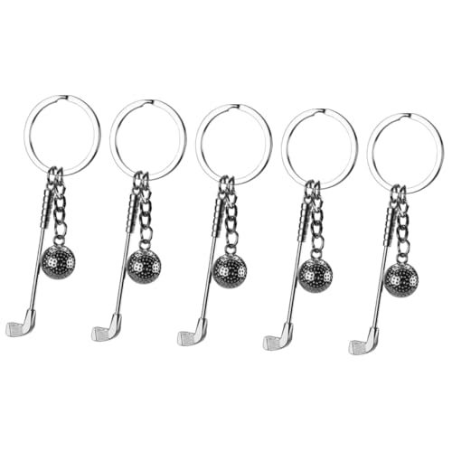 Porte-clés mini golf Kisangel, lot de 15 accessoires originaux pour golfeurs et clubs