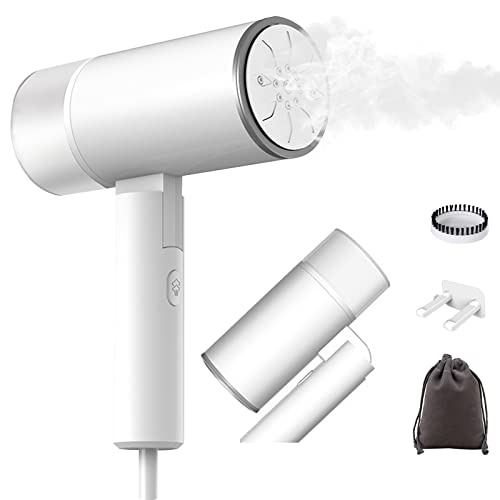 Défroisseur Vapeur Vertical, Fer à Repasser de Voyage Portable, 1200W Steamer Defroisseur avec 200ml Réservoir d'eau 20s Réchauffage Rapide éfroisseur à Main Vapeur pour la Maison et Les Voyages Cover