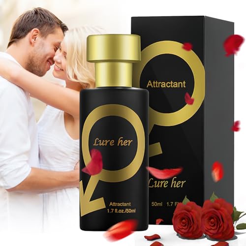 Pheromone Perfume Hombre 50ml, dellyy Perfume con Feromonas Hombre, Fragancia de Larga Duración para el Glamour (1, madera de sándalo)