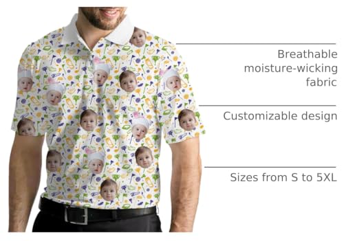Custom Dad Shirt with Kids Face