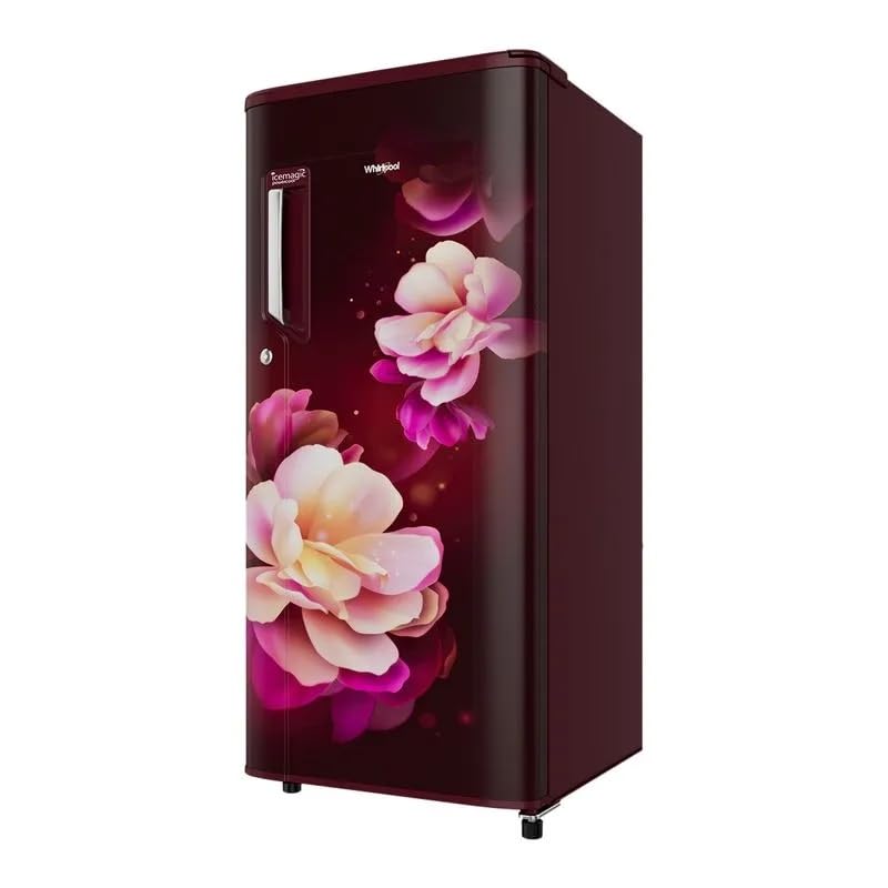 Image of Whirlpool Refrigerator Icemagic Powercool 184L 1 Star Single Door Refrigerator - Rosely