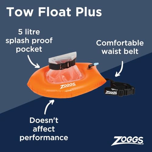 Zoggs Tow Float Plus Orange Buoy - 3
