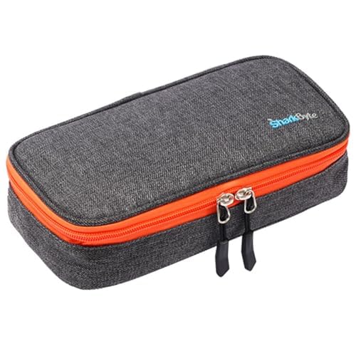 SharkByte Big Pencil Case for Students Girls Boys Large Capacity Pencil Cases Bag
