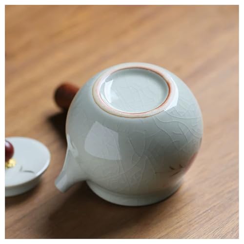 Tetera de cerámica para preparar té de hojas sueltas sin alterar su sabor original 5