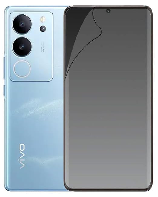 Image of BLACKSHEEP Matte Screen Protector for Vivo V29 | Vivo V29 Pro (Pack of 1) Membrane Case Friendly Full Edge to Edge Screen Coverage & Installation Kit
