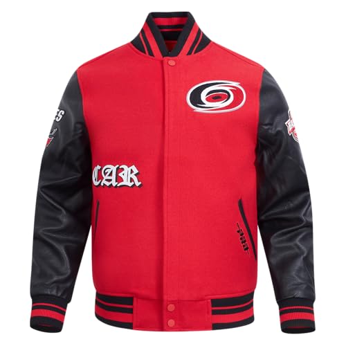 Image of Pro Standard Mens NHL Old English Varsity Jacket