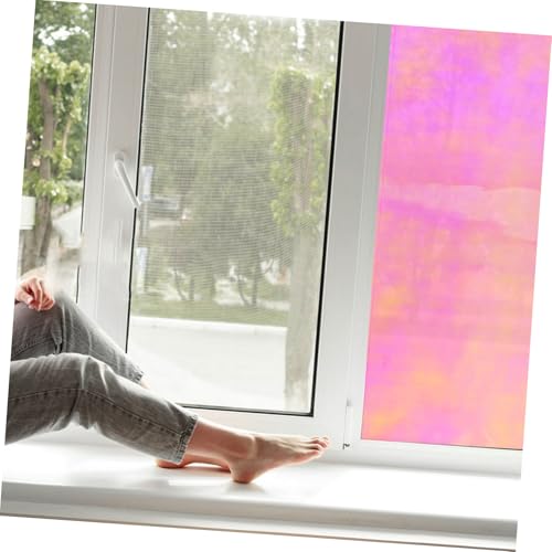Vinilo decorativo para ventanas efecto holográfico iridiscente miniatura 6