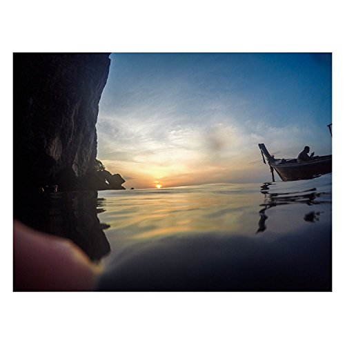 Affiche nage entre deux eaux poster XXL format B nature marine