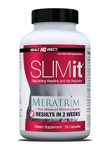 HEALTH DIRECT - SLIMit with Meratrim - Natural metabolic for Women & Men - Targets Fat Cells Supports Metabolic Health - 56 Capsules