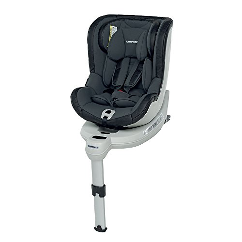 Foppapedretti Isokompass, Silla de coche grupo 0+/1 Isofix, Gris
