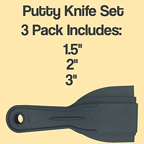 Do It Best Drywall Repair Kit- Dap Drydex (2Pack)- Joint Compound Spackle Patch- Nail Hole Filler- Wall Putty- Plaster Repair- Bundled W/Sanding Block & 3 Pack Putty Knife Set #TOP3