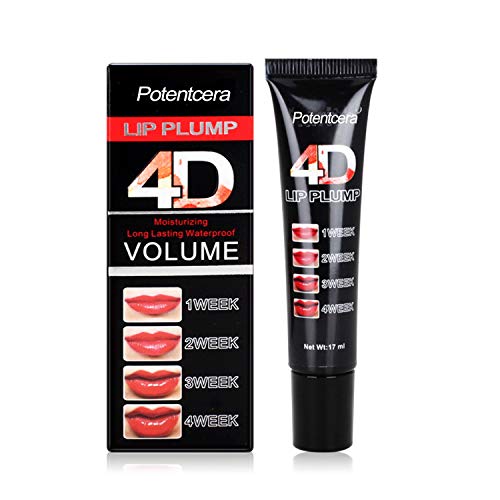 4D Lip Plumper,Lip Care Serum,4D Lip Injector,Revolutionary Lip Injection Effect Lip Plumper Alternative