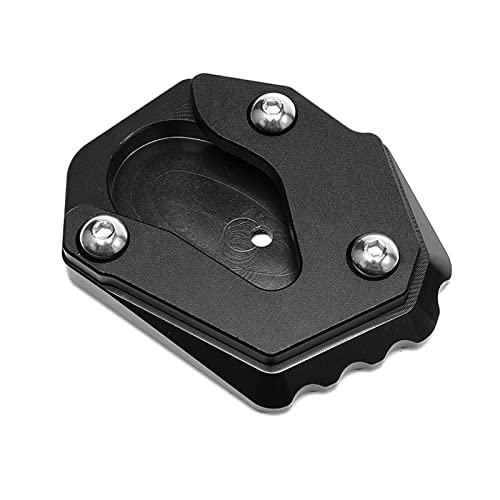 Kompatibel mit VERSYS 1000 SE 1000SE VERSYS1000 VERSYS1000SE 2015–2021 2022 2023 2024 Versys-X 300 X300 Motorradzubehör Seitenständer Fußverlängerungspolster (schwarz)