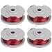 Produktbild Yweller 4 Stücke Rasentrimmer Ersatzfadenspule 5306-20 für Gardena Turbotrimmer Art.8844 SmallCut 300 Accu;Art.8845 SmallCut 300;Art.8824 EasyCut Li-18/23Austauschbare Fadenspule Ø 1,65mm, 10m Länge