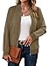 CRAZY GRID Sweatshirts for Women Trendy Graphic Khaki Zipper Hoodless Causal Tops Oversized Jacket Clothes with Pockets Khaki X-Large