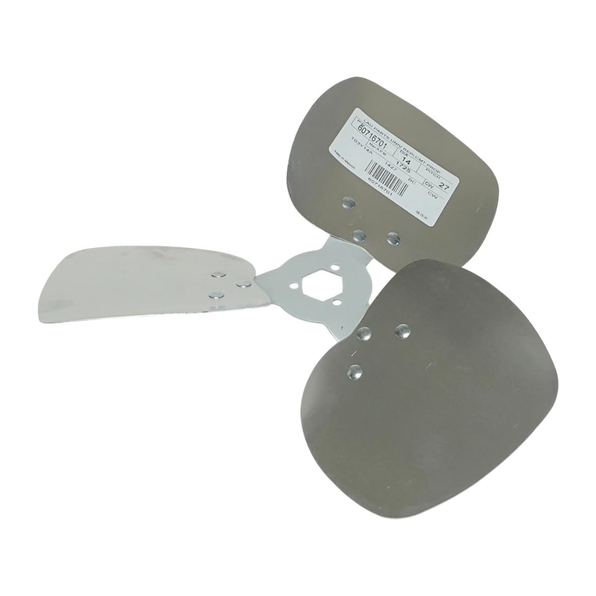 Replacement for Lau 60716701 14" Fan Blade CW Rotation 27 Degree Pitch 3 Blades Compatible with Lau.