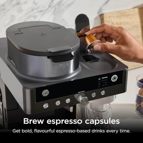 Prestige 2-in-1 Filter Coffee and Pod Capsule Machine, Black - Image 3