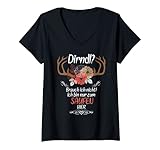 Photo Gallery donna dirndl? ho bisogno di non essere solo per l alcol qui oktoberfest maglietta con collo a v Photo Gallery donna dirndl? ho bisogno di non essere solo per l alcol qui oktoberfest maglietta con collo a v