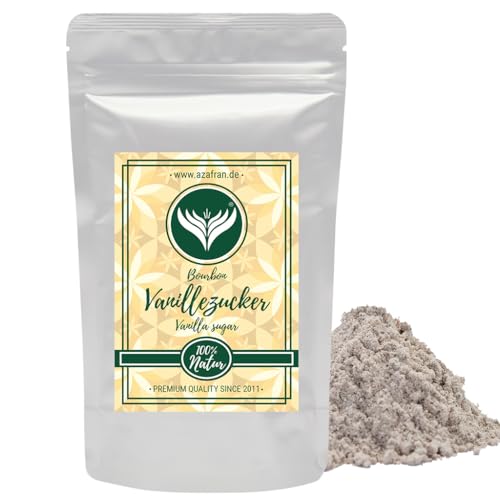 Bourbon Vanillezucker - Vanille Zucker mit echter Bourbonvanille aus Madagaskar 250g