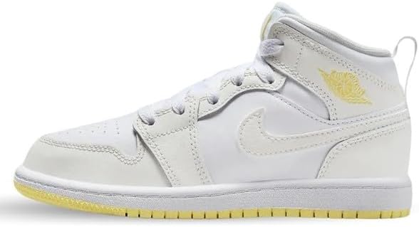 Jordan Little Kid's 1 Mid Sail/LT Laser Orange-White (FD8781 181) - 3