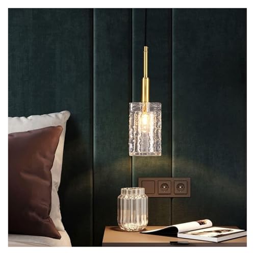 Plafond suspendu en cristal à réfraction lumineuse intense finition or - 5
