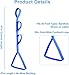 41 Inch Leg Lifter, Leg Lifter After Hip Replacement, Leg Lifter for After Knee Surgery, Leg Lifter Strap Rigid with Multi Loops, Leg Lifters Getting Legs in and Out of Bed, Car, Couch, Wheelchair